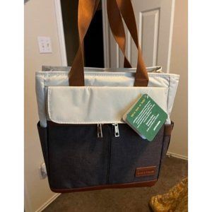 Lunch Bag, Lunch Tote for Woman, Leakproof Insulated Lunch Box w/ Shoulder Strap